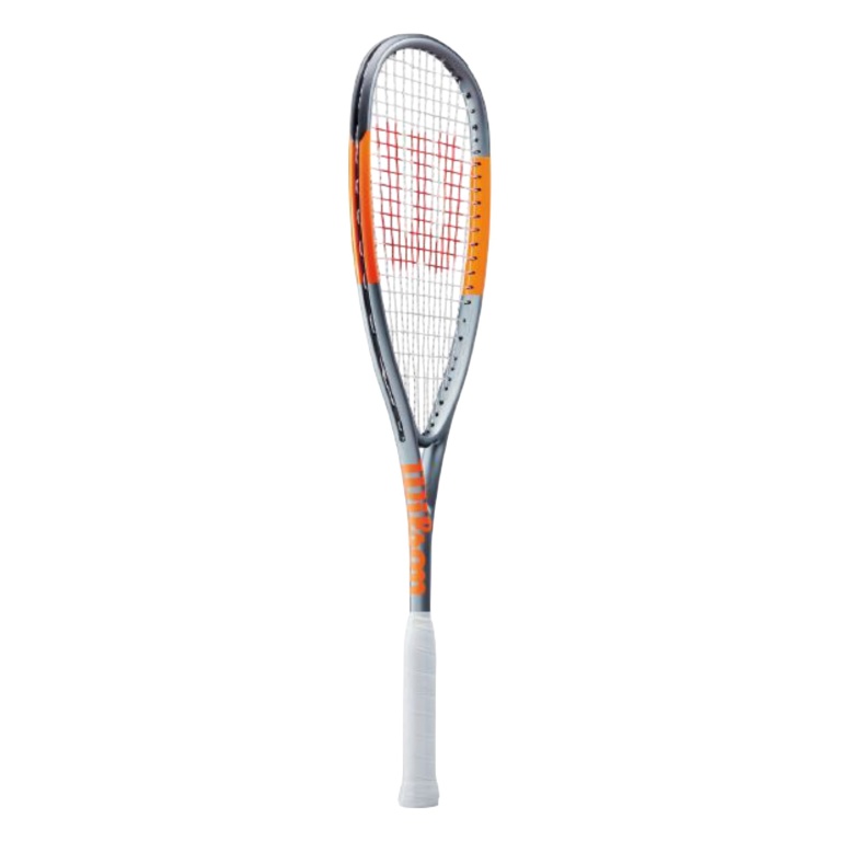Wilson Squash Racket Hammer Lite (120g/head-heavy) grey/orange - strung -